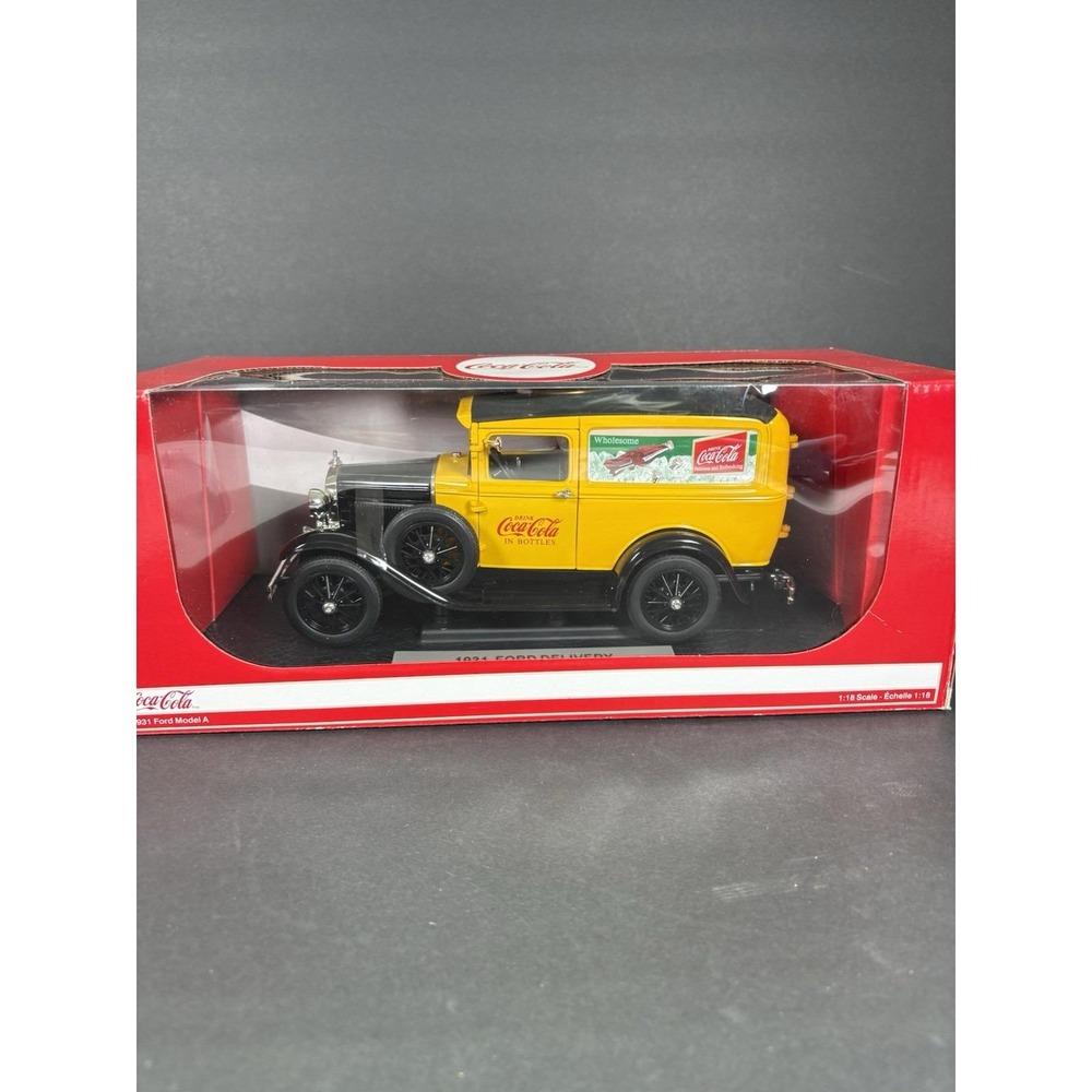 Coca-Cola 1931 Ford Model A Delivery Van 1:18 Diecast Signature Models w/ Box
